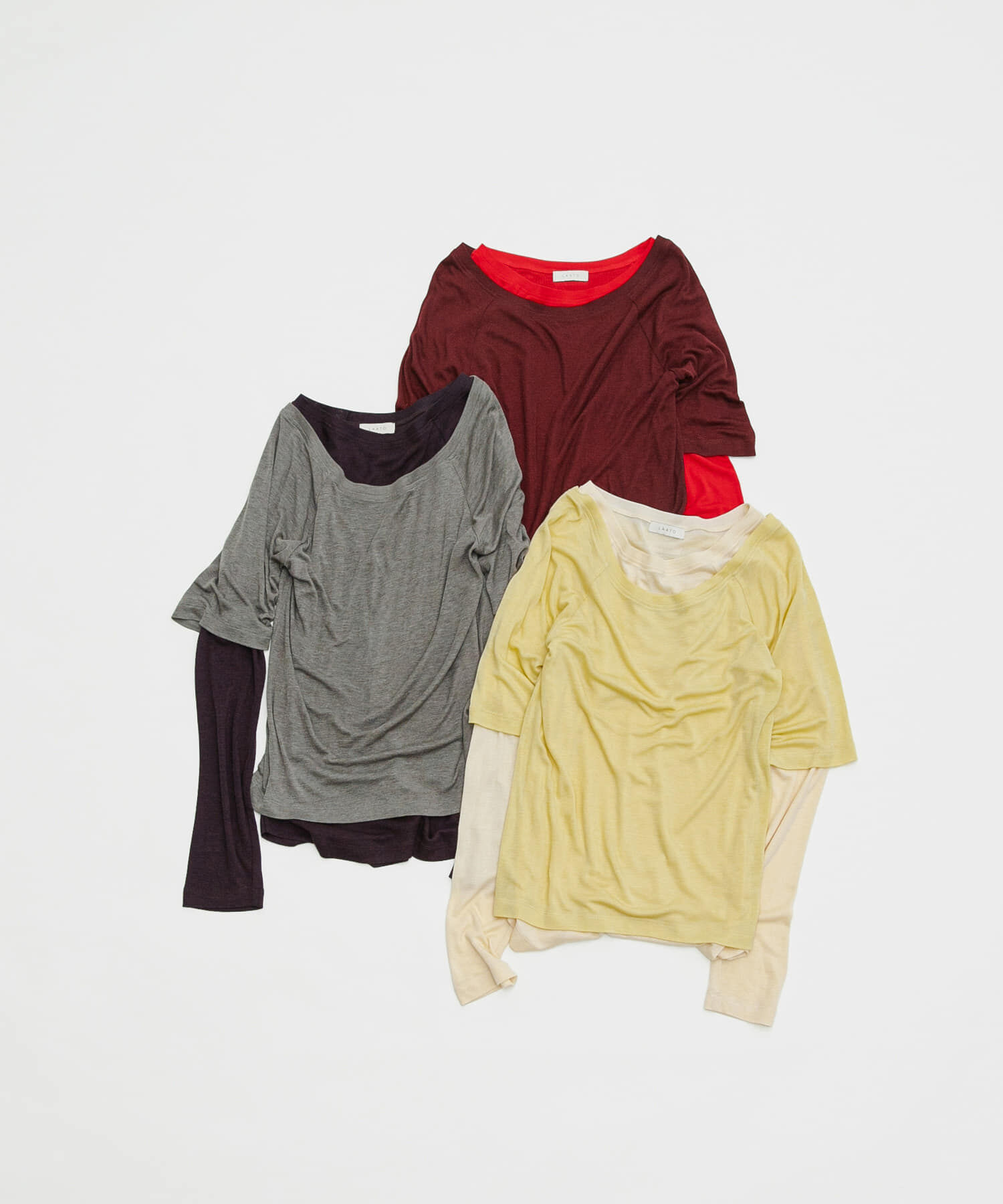LAATO「layered color tee」|Tシャツ・カットソー|