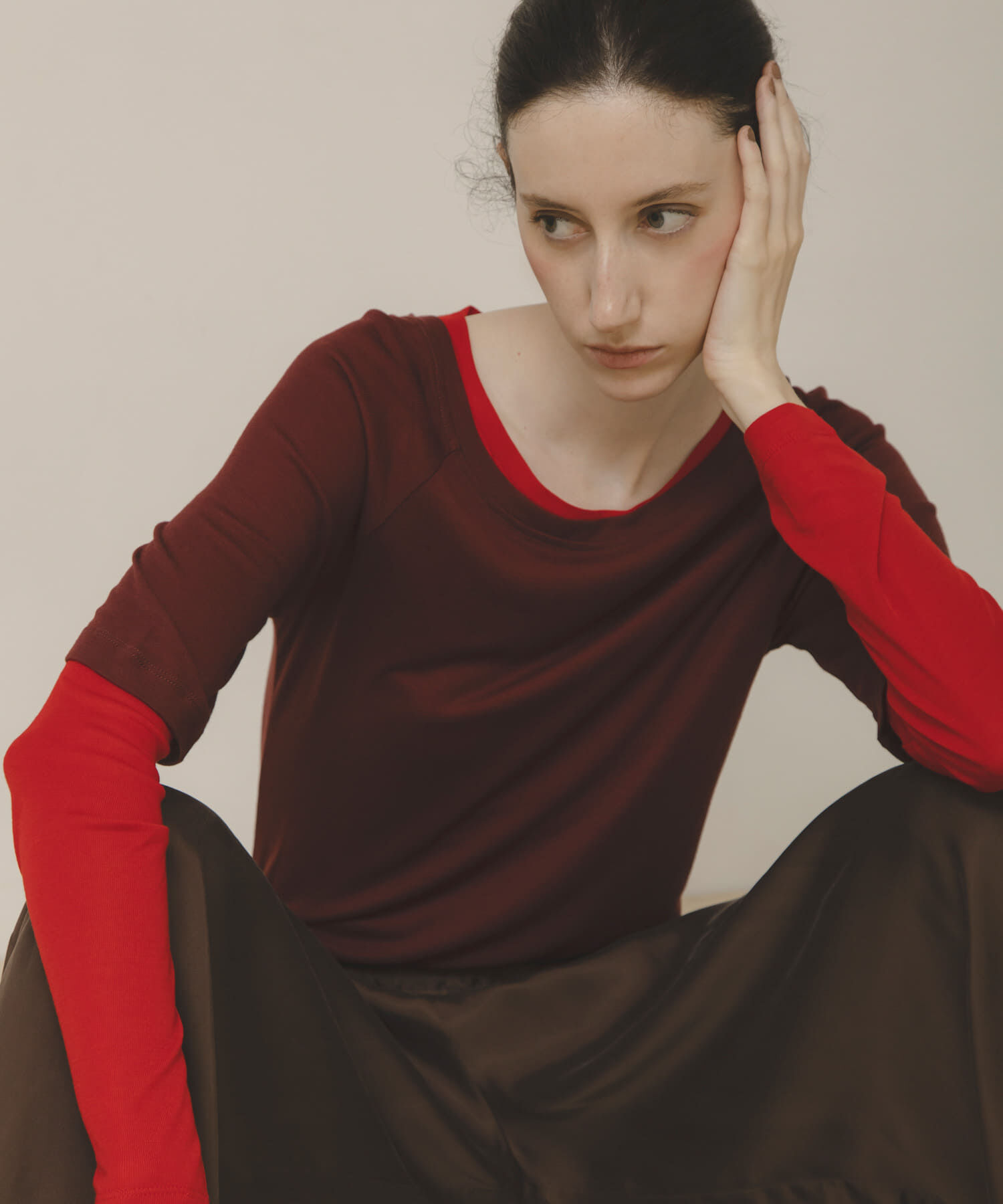 LAATO「layered color tee」|Tシャツ・カットソー|