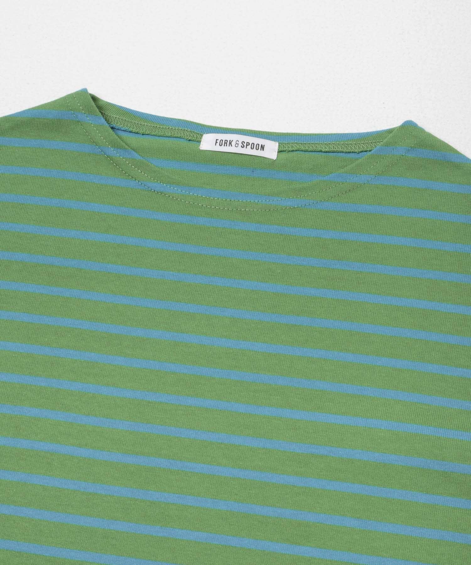 URBAN RESEARCH DOORS「FORK&SPOON　ボートネックボーダー」|Tシャツ・カットソー|