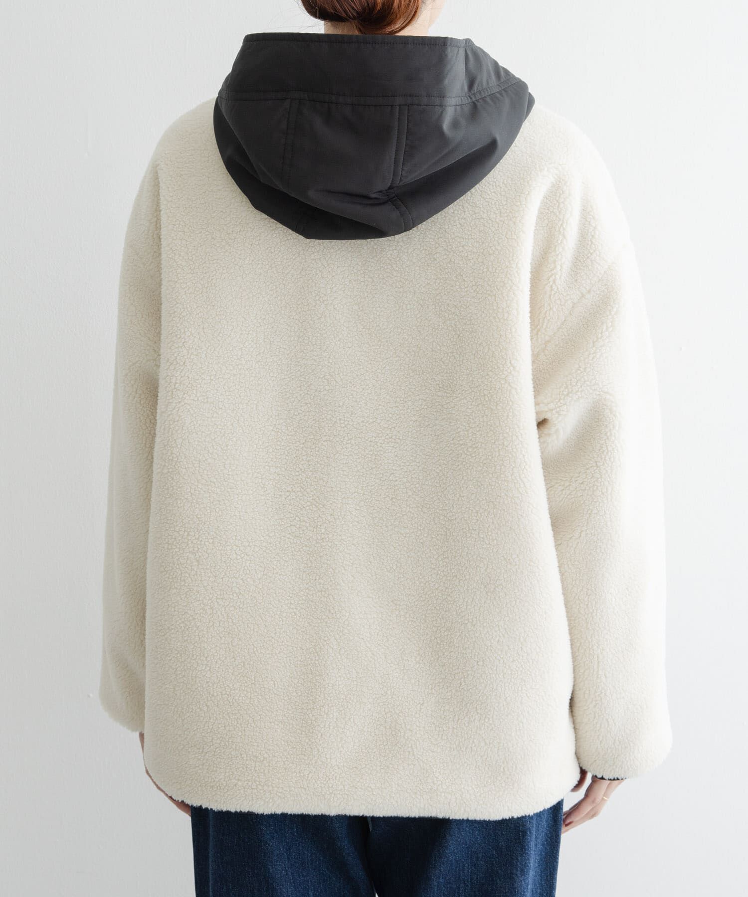 Sonny Label 「リバーシブルボア撥水ショートコート」|ダウン|