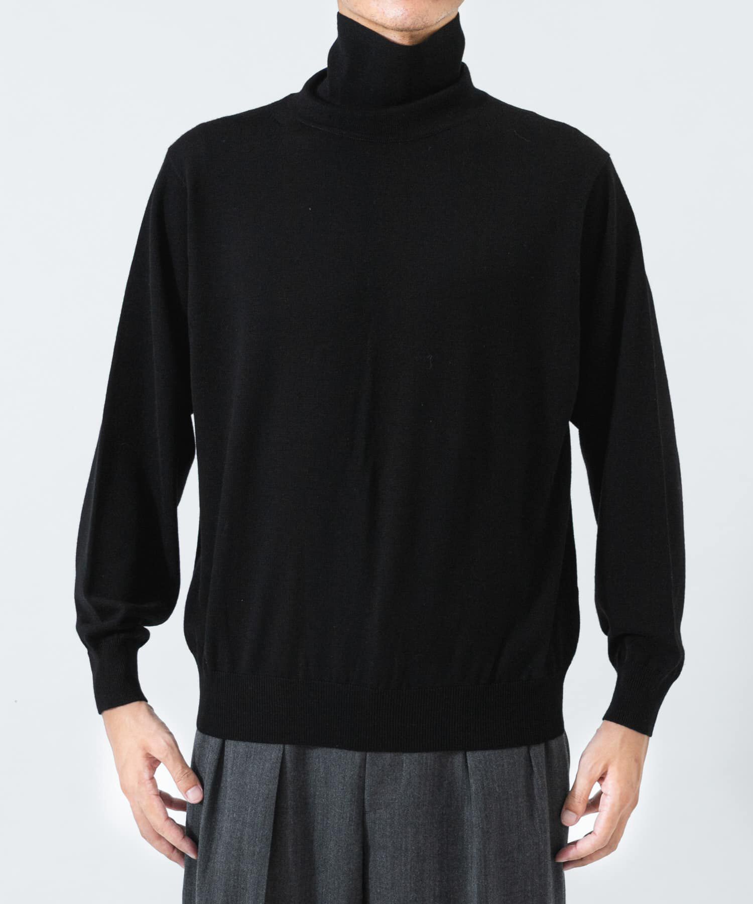 URBAN RESEARCH「『別注』crepuscule&times;URBAN RESEARCH　ハイゲージタートル」|ニット・セーター|