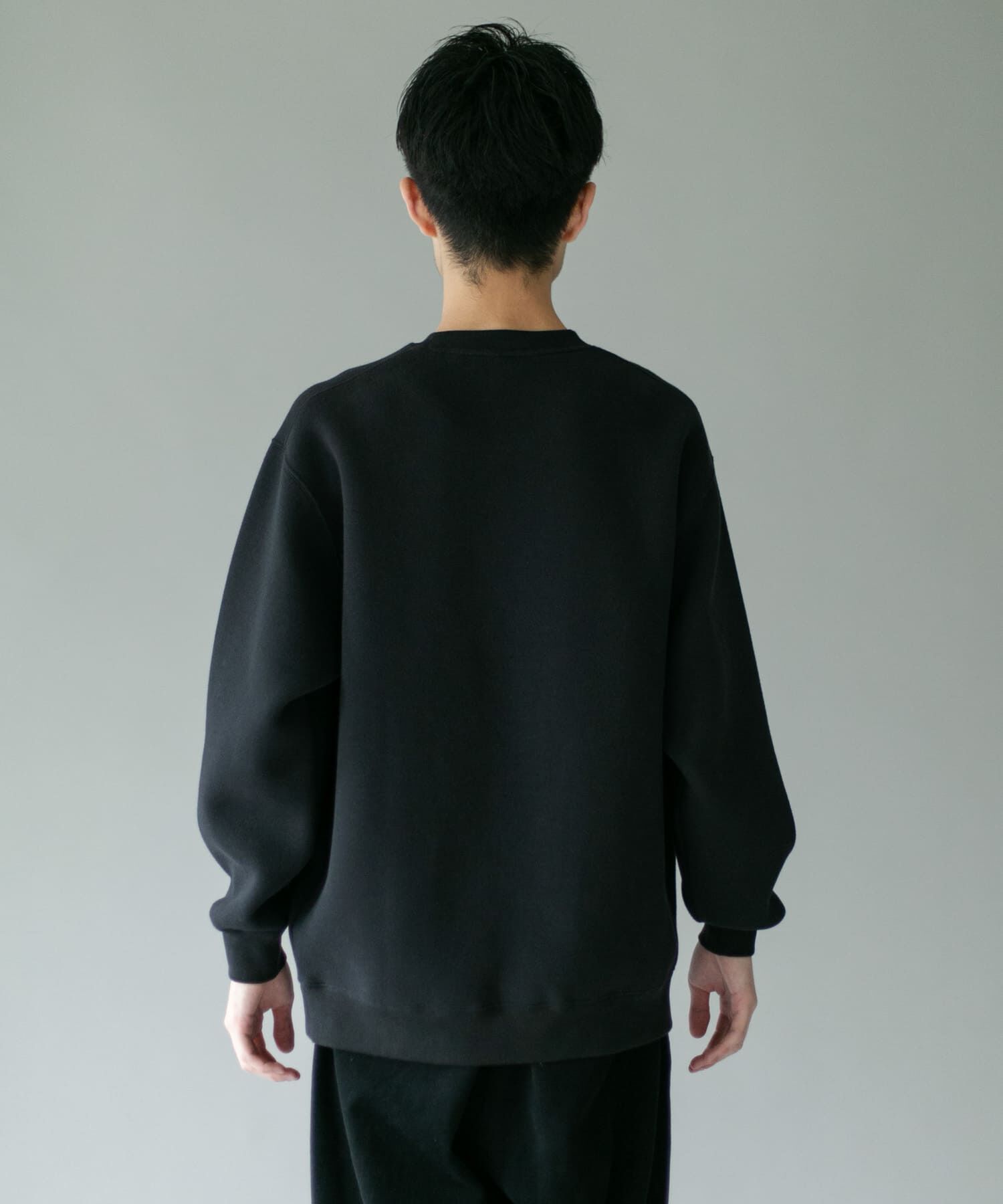 URBAN RESEARCH DOORS「スラブダンボールクルーネックロングスリーブTシャツ」|Tシャツ・カットソー|