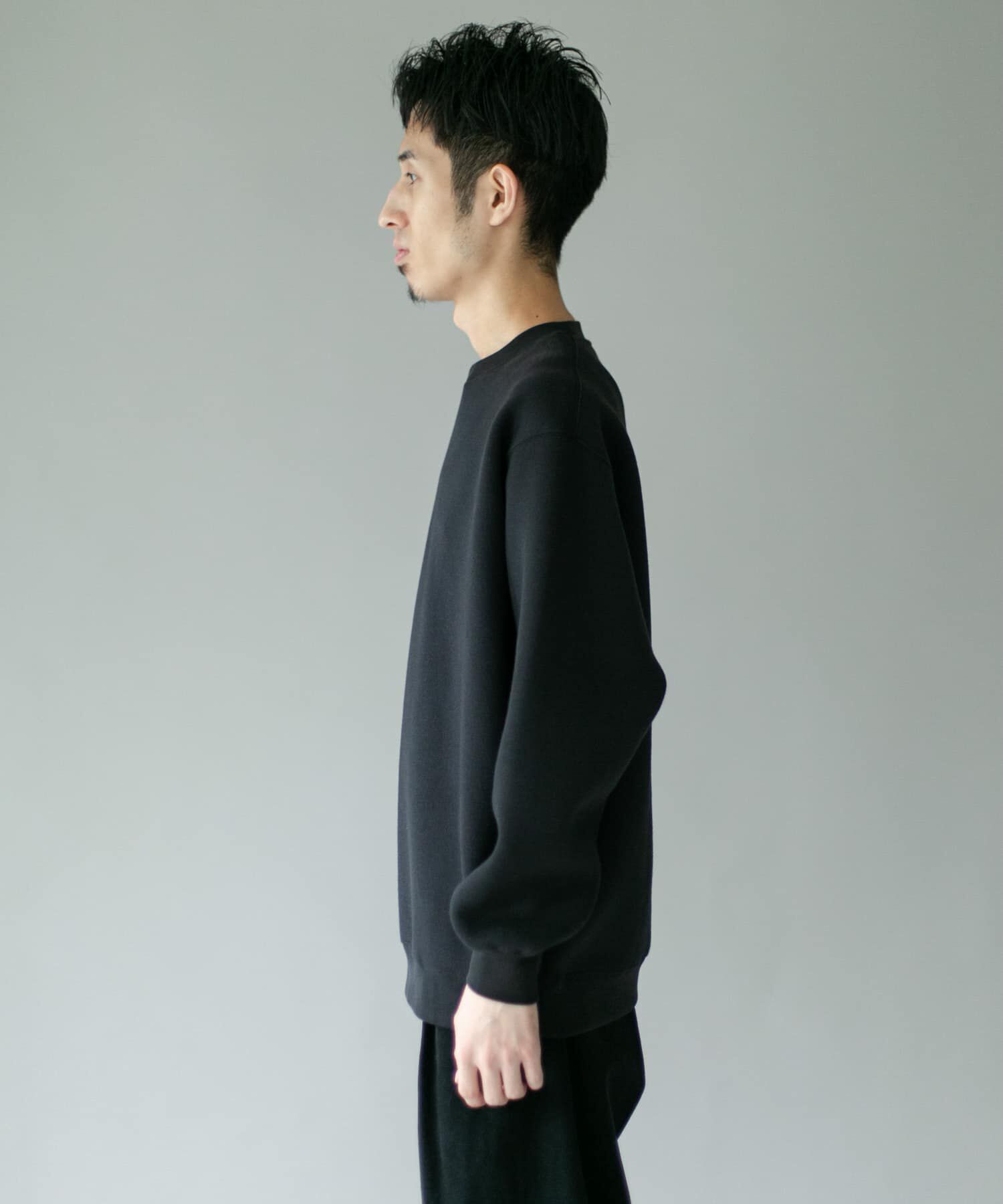 URBAN RESEARCH DOORS「スラブダンボールクルーネックロングスリーブTシャツ」|Tシャツ・カットソー|