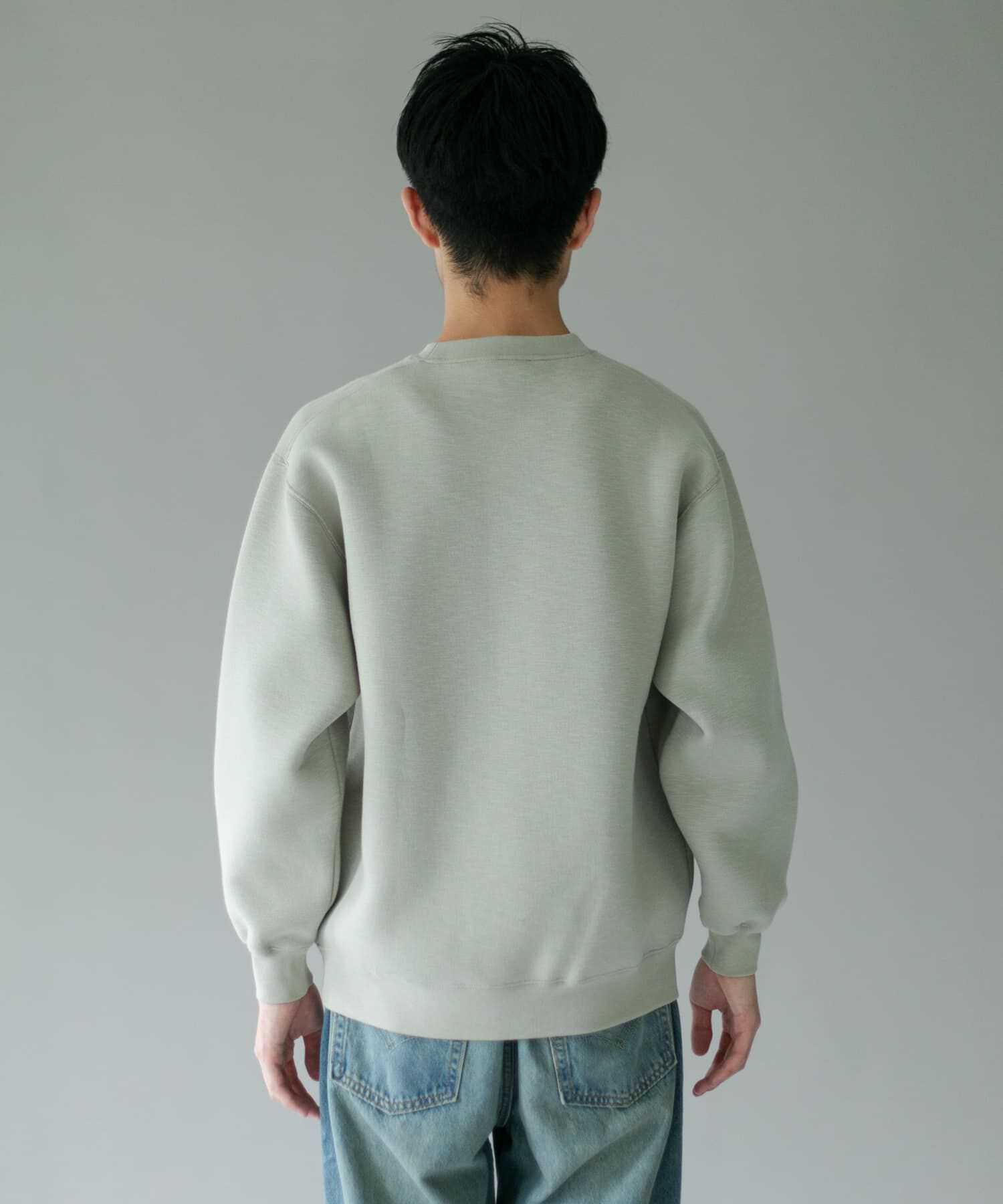 URBAN RESEARCH DOORS「スラブダンボールクルーネックロングスリーブTシャツ」|Tシャツ・カットソー|