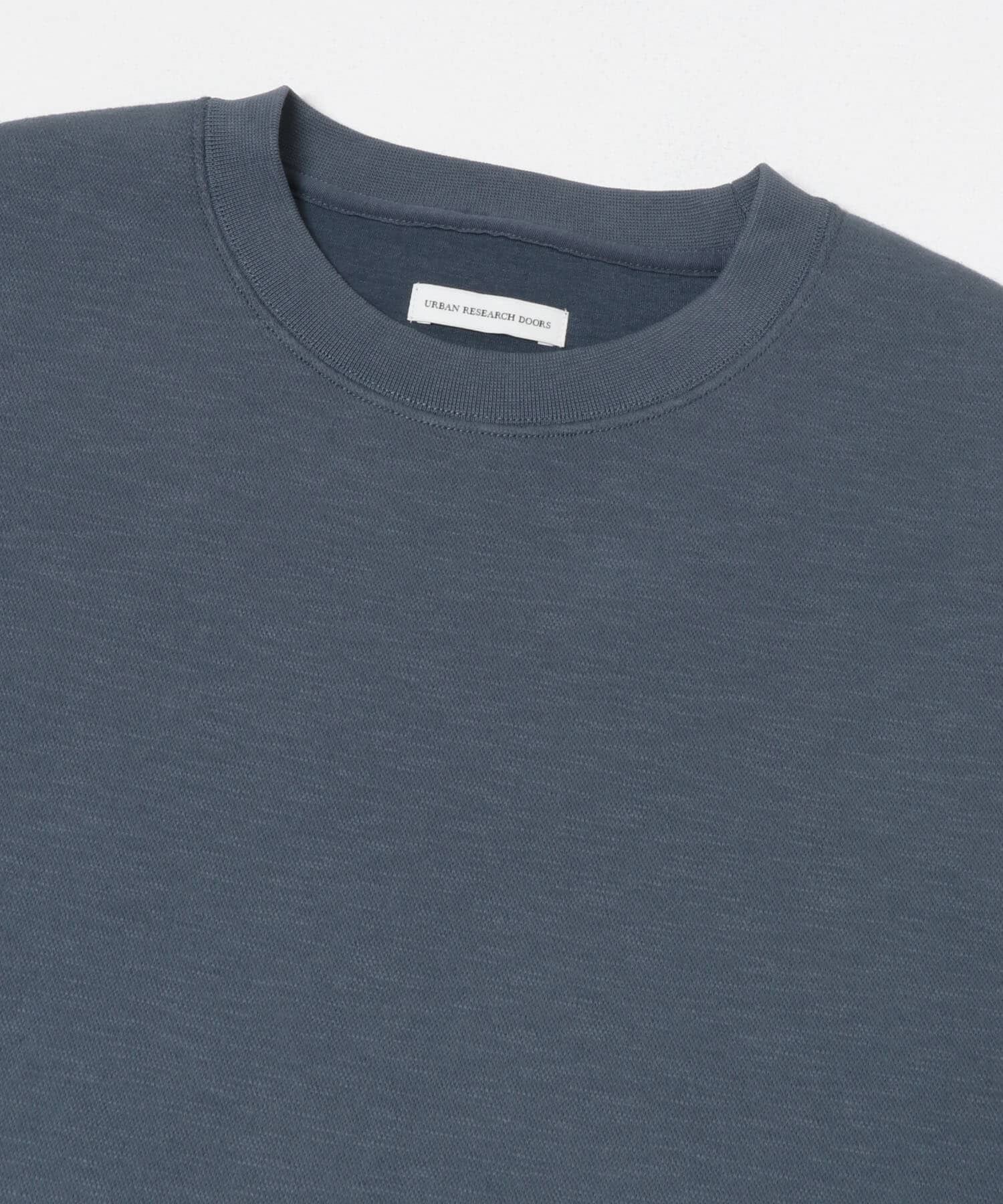 URBAN RESEARCH DOORS「スラブダンボールクルーネックロングスリーブTシャツ」|Tシャツ・カットソー|