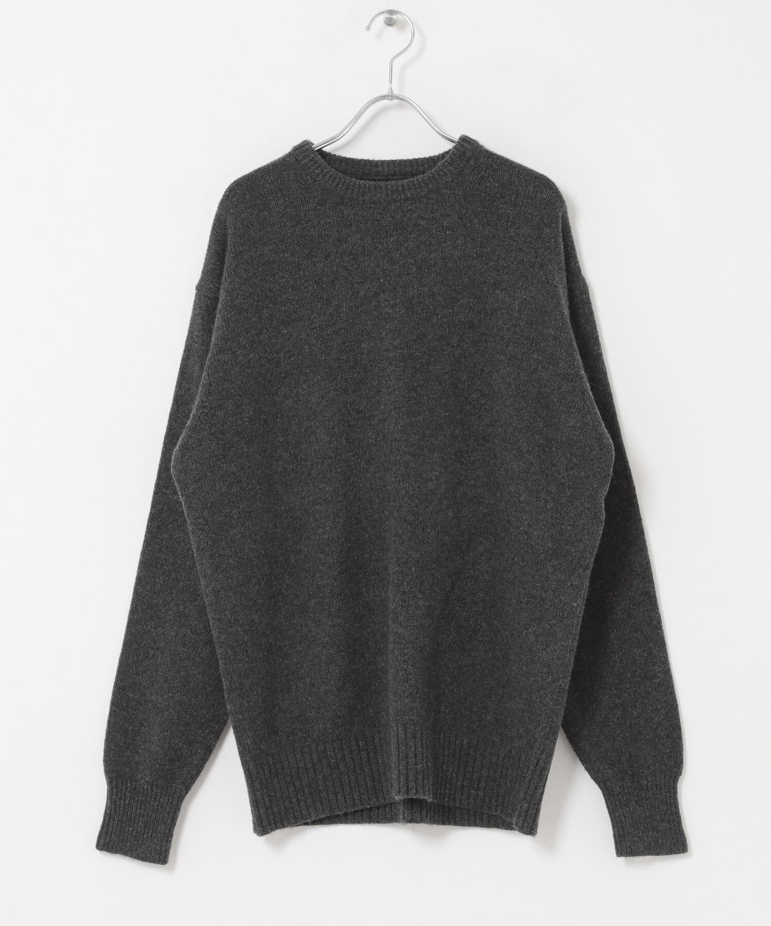 URBAN RESEARCH DOORS「Lamb Wool Crew-Neck Knit」|ニット・セーター|