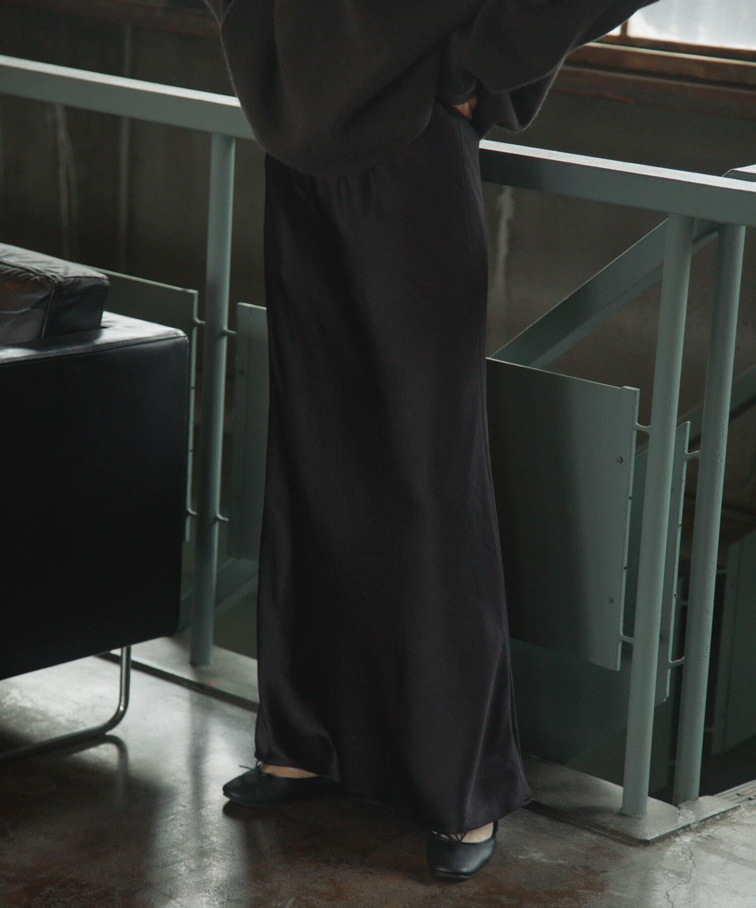 URBAN RESEARCH DOORS「Relax Bias I-Line Skirt」|スカート|