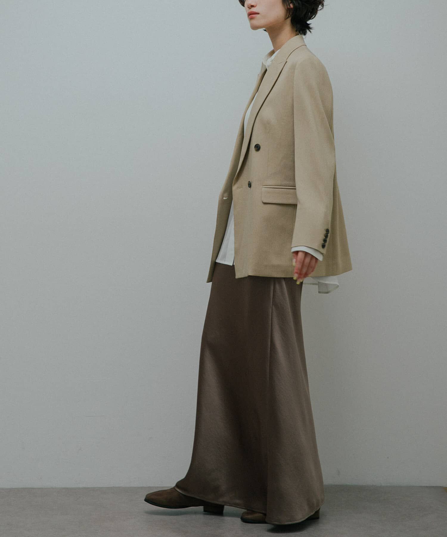 URBAN RESEARCH DOORS「Relax Bias I-Line Skirt」|スカート|
