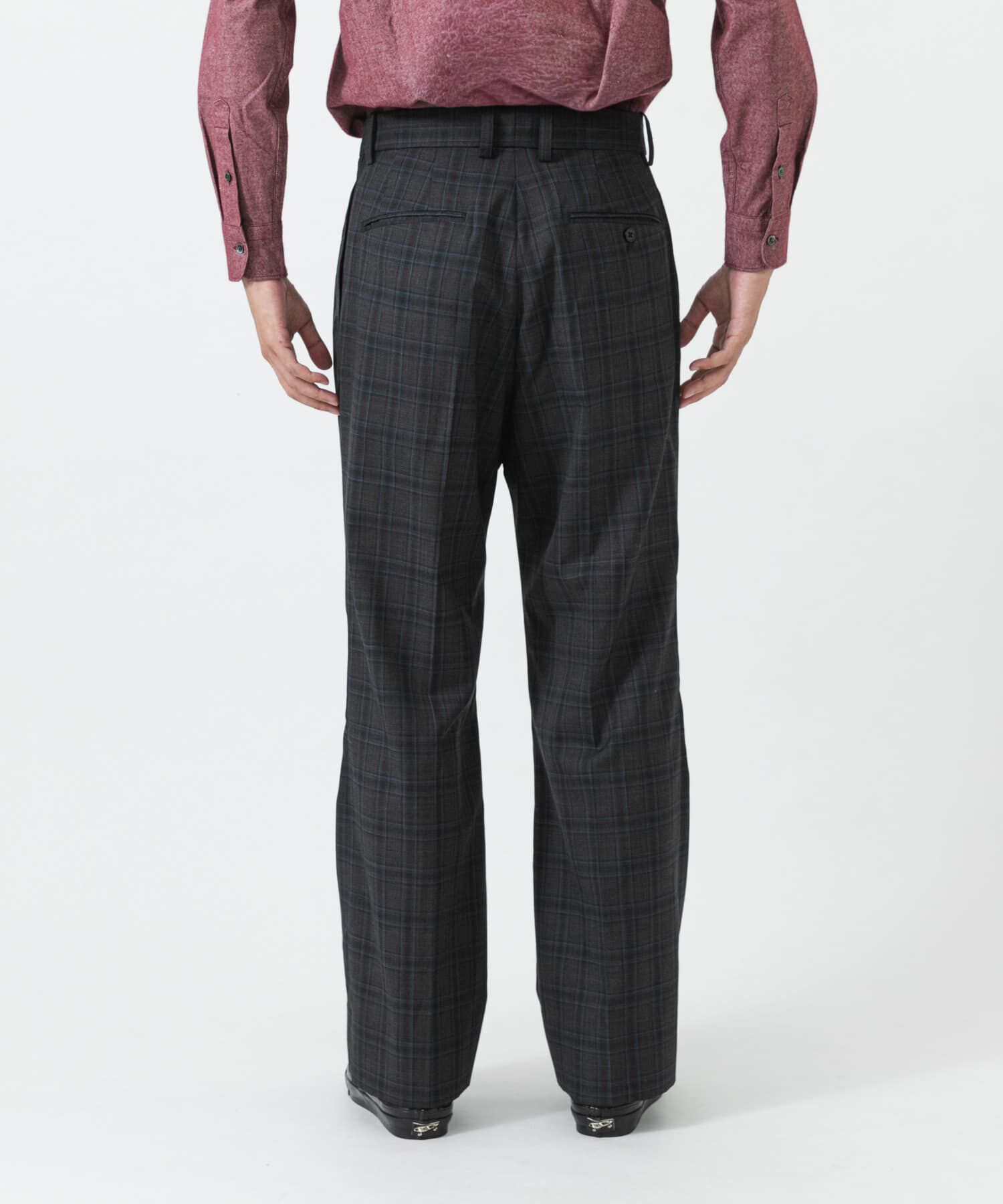 URBAN RESEARCH「TW CHECK SEMI FLARE PANTS」|その他|