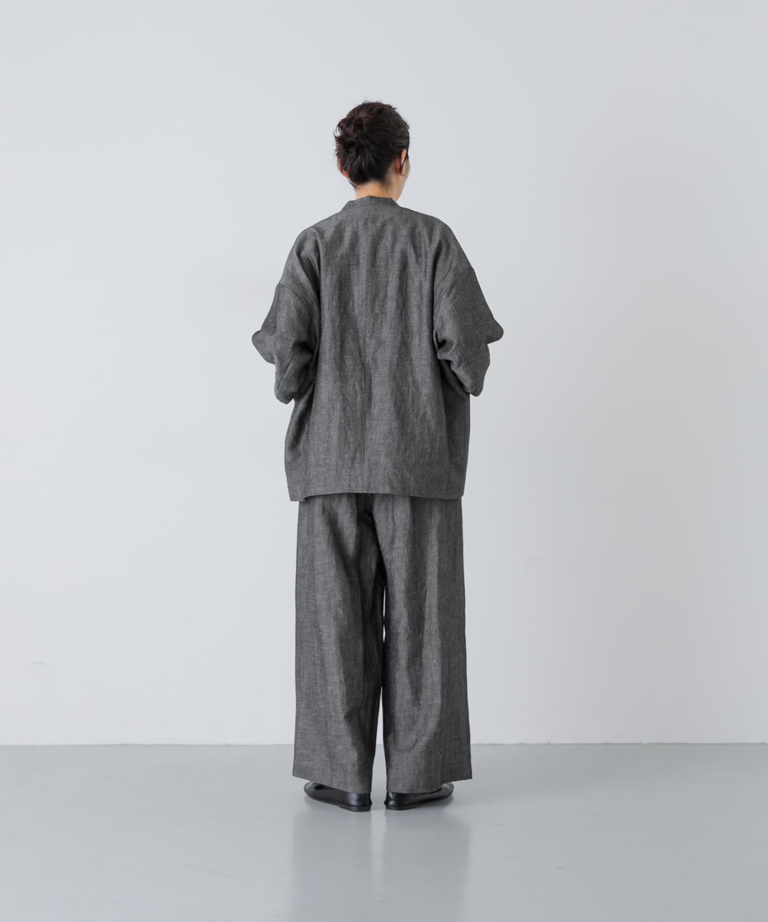 かぐれ「ウールリネンコードベルトパンツ」|その他|