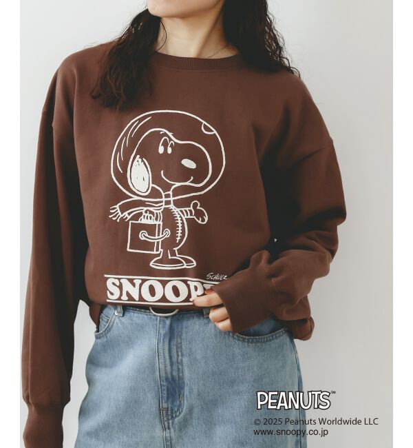  「【PEANUTS】ヴィンテージライクスウェット」|スウェット・ジャージ|
