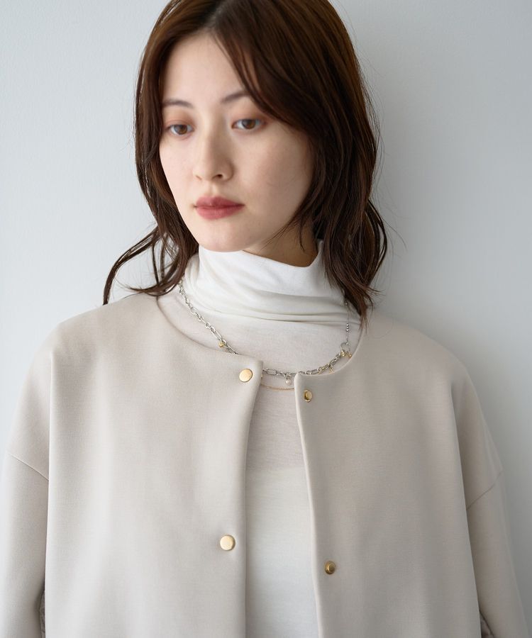 YECCA VECCA「カットボンディング&times;中綿コート」|その他|