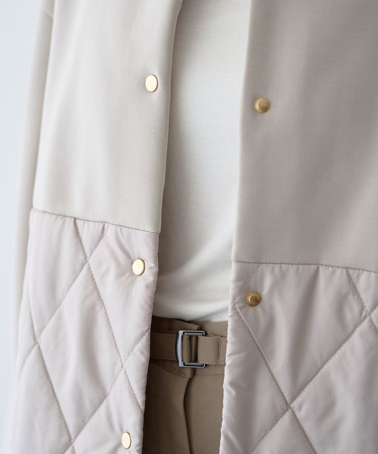 YECCA VECCA「カットボンディング&times;中綿コート」|その他|