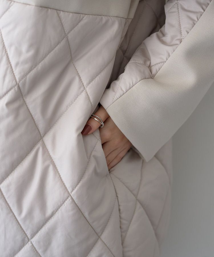 YECCA VECCA「カットボンディング&times;中綿コート」|その他|
