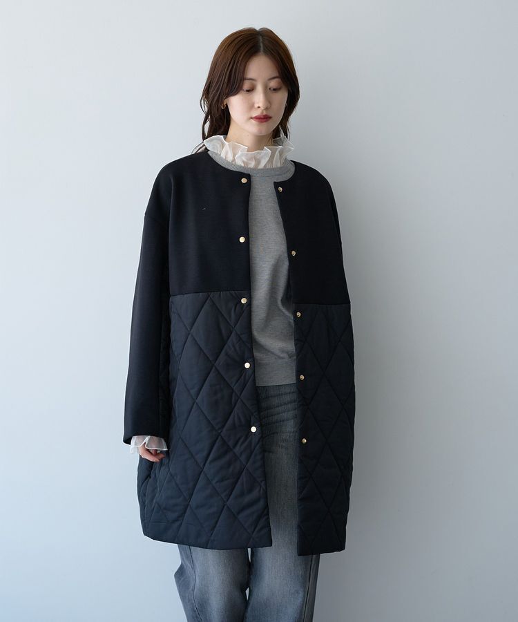 YECCA VECCA「カットボンディング&times;中綿コート」|その他|