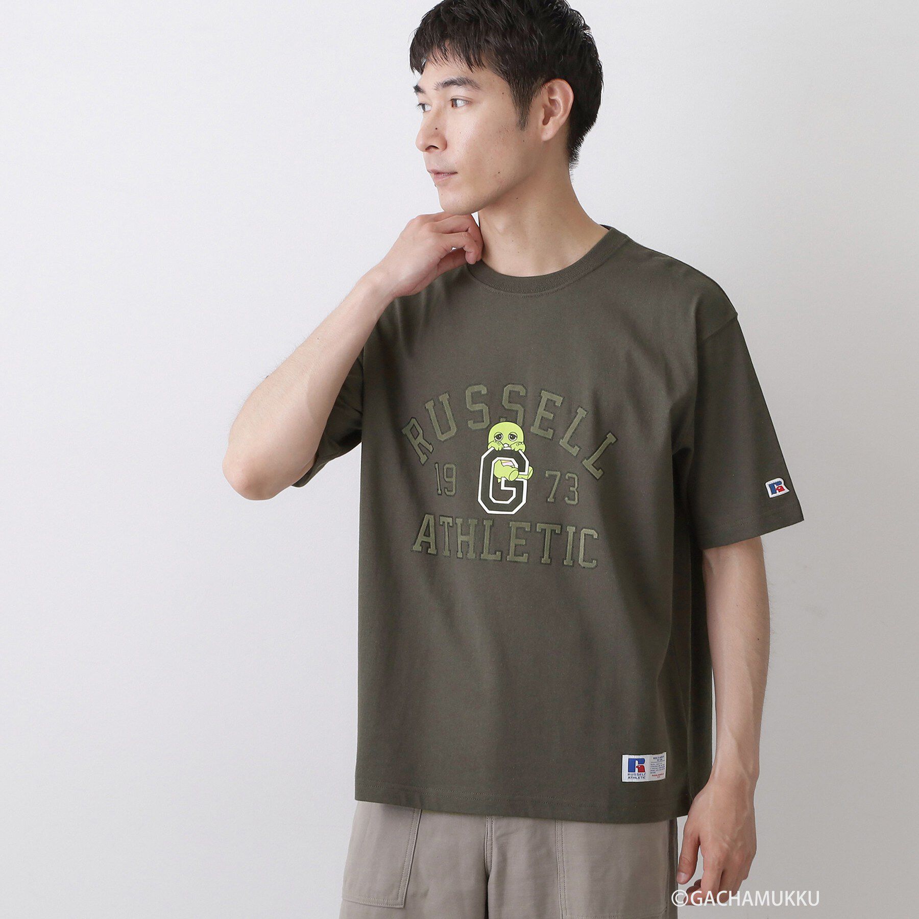 Dessin「ガチャピン・ムック コラボTシャツ」|Tシャツ・カットソー|