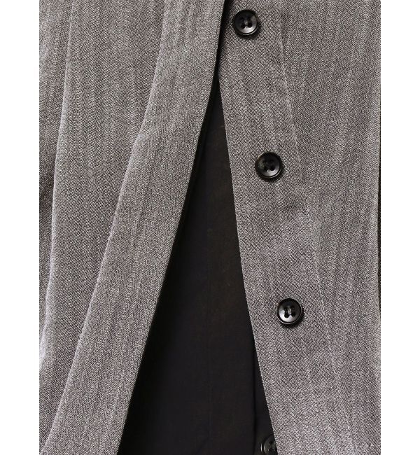 ELENDEEK「LAYERED SHIRT OP」|ワンピース|