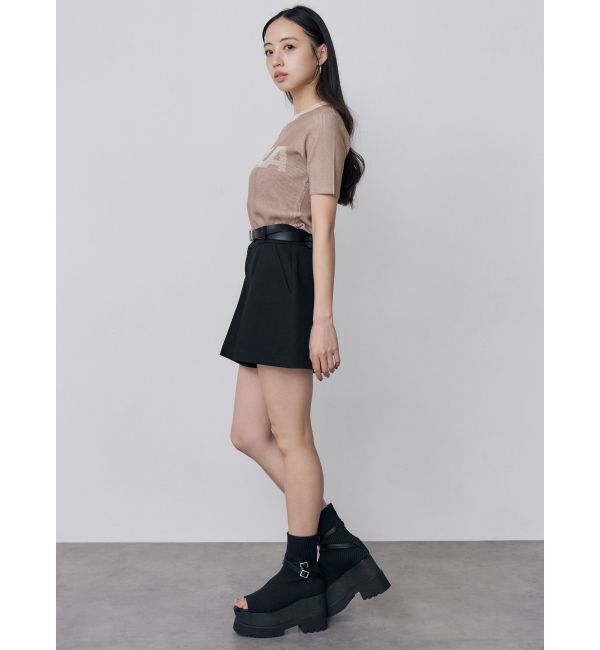 MURUA「タックショートパンツ【ベルト付】」|その他|