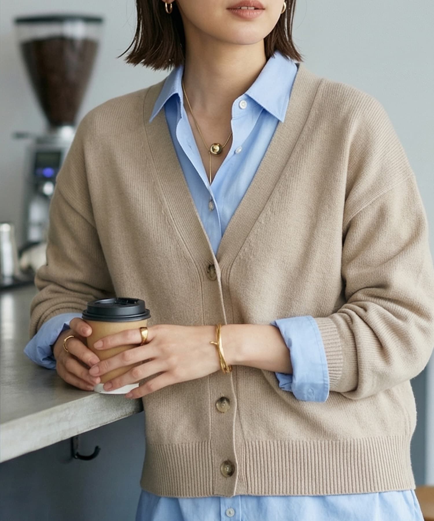 STYLE DELI「【DELI by】ビッグボールチェーンネックレス」|ネックレス|