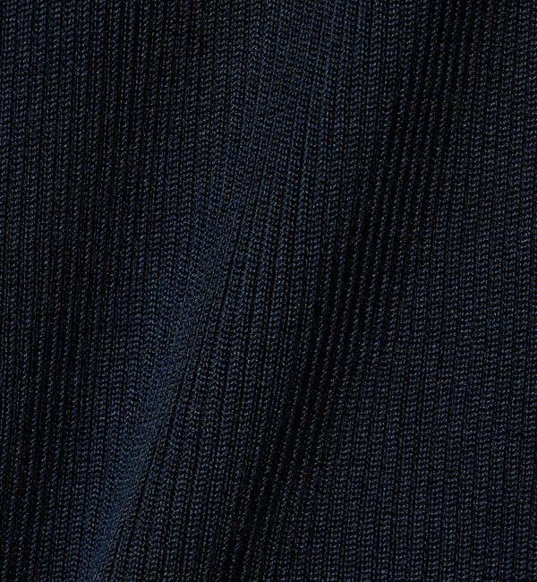 UNITED ARROWS「シルクリブ タートルネック ニット」|ニット・セーター|