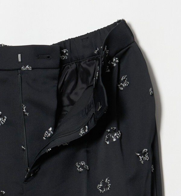 UNITED ARROWS「サテン フラワー ジャガード パンツ ‐ウォッシャブル‐」|その他|