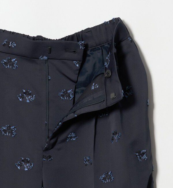 UNITED ARROWS「サテン フラワー ジャガード パンツ ‐ウォッシャブル‐」|その他|