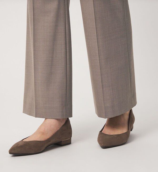 UNITED ARROWS green label relaxing「［size SHORT/TALLあり］カチリラ セミフレア パンツ」|スラックス|