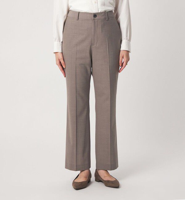 UNITED ARROWS green label relaxing「［size SHORT/TALLあり］カチリラ セミフレア パンツ」|スラックス|
