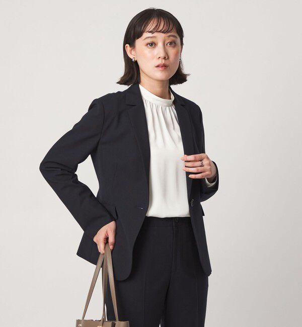 UNITED ARROWS green label relaxing「［size SHORT/TALLあり］カチリラ シングルボタン ジャケット」|テーラードジャケット|