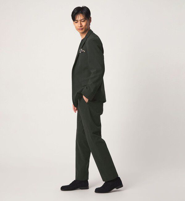 UNITED ARROWS green label relaxing「A+ コーデュロイ スタンダード イージー セットアップ パンツ スラックス -ストレッチ-」|スラックス|