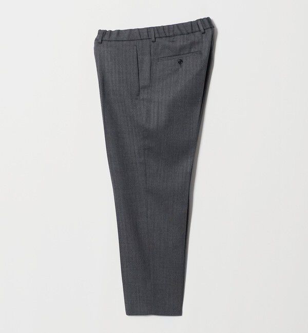 UNITED ARROWS green label relaxing「A+ TWPU ヘリンボーン リラックス イージー 1プリーツ セットアップ パンツ スラックス -ストレッチ-」|スラックス|