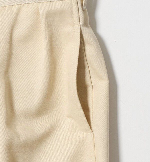 BEAUTY&YOUTH UNITED ARROWS「＜Samplee＞ポリエステルコットン タックパンツ」|チノ|