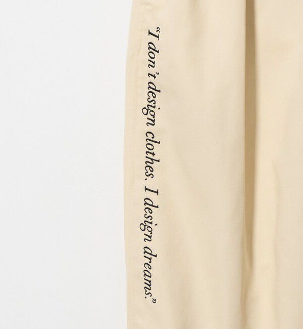 BEAUTY&YOUTH UNITED ARROWS「＜Samplee＞ポリエステルコットン タックパンツ」|チノ|