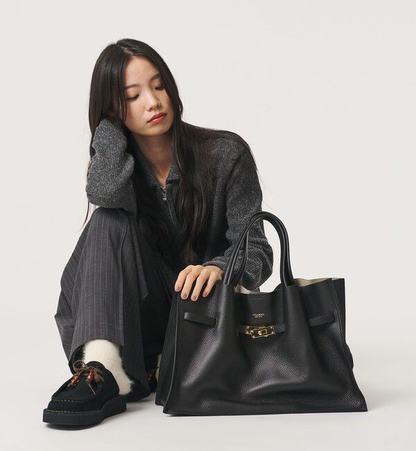 BEAUTY&YOUTH UNITED ARROWS「＜VIOLAd&rsquo;ORO＞TRERO レザー トートバッグ L」|トートバッグ|