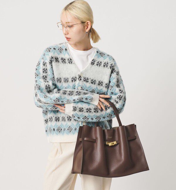 BEAUTY&YOUTH UNITED ARROWS「＜VIOLAd&rsquo;ORO＞TRERO レザー トートバッグ L」|トートバッグ|