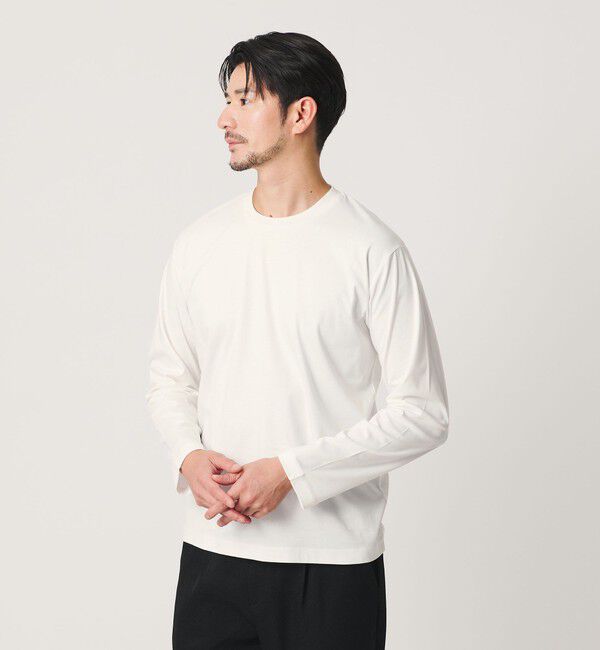 BEAUTY&YOUTH UNITED ARROWS「【WEB限定 WARDROBE SMART】NORITAKE スマートフィット カットソー【抗菌・防臭】」|Tシャツ・カットソー|