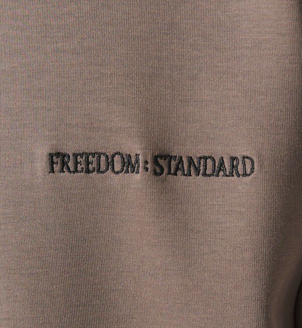 BEAUTY&YOUTH UNITED ARROWS「【WEB限定 WARDROBE SMART】ダブルニット ロゴ クルーネック スウェット/セットアップ対応【抗菌・防臭】」|Tシャツ・カットソー|