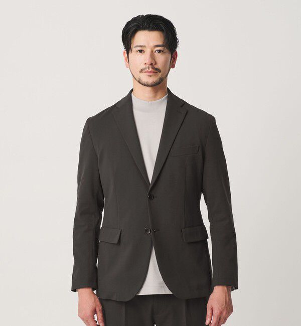BEAUTY&YOUTH UNITED ARROWS「【WEB限定 WARDROBE SMART】ポリエステルカルゼジャージ  セットアップ/ジャケット＆イージーパンツ」|スーツ|