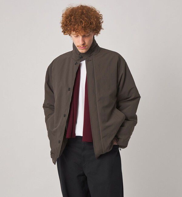 STEVEN ALAN「＜Steven Alan＞ ダルマ バルカラー ジャケット III」|ブルゾン・スタジャン|