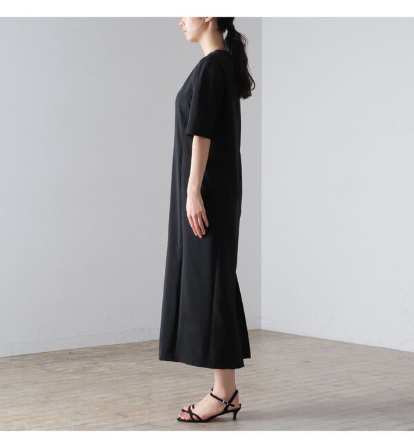 Demi-Luxe BEAMS 「AK+1 / スーパーブラック ワンピース」|ワンピース|