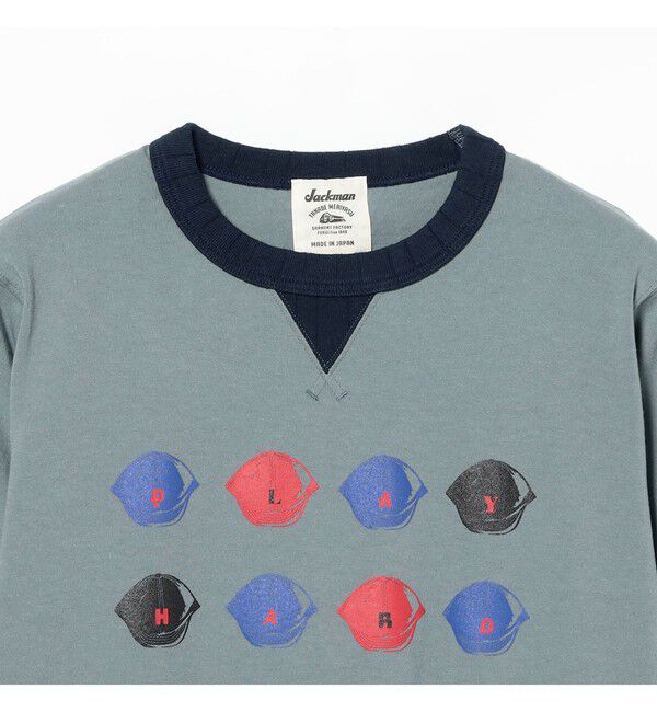 BEAMS SELECTION for WOMEN「【別注】Jackman / ロゴ ロングスリーブ カットソー 26FW」|Tシャツ・カットソー|