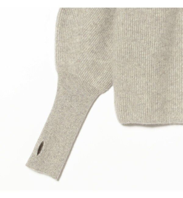 Demi-Luxe BEAMS 「【別注】BATONER &times; Demi-Luxe BEAMS / カシミヤフォックス ボートネック ニット」|ニット・セーター|