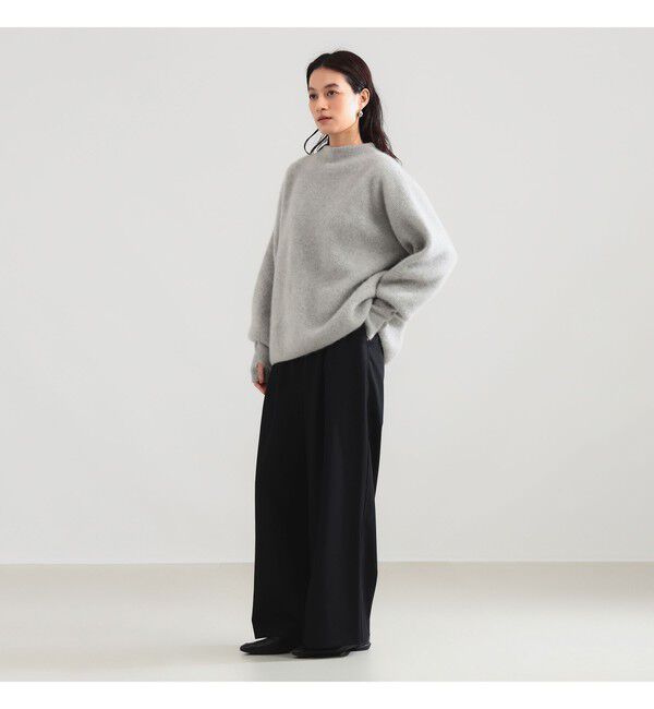 Demi-Luxe BEAMS 「【別注】BATONER &times; Demi-Luxe BEAMS / カシミヤフォックス ボートネック ニット」|ニット・セーター|