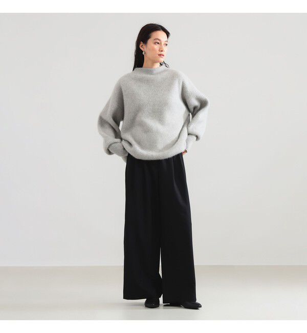Demi-Luxe BEAMS 「【別注】BATONER &times; Demi-Luxe BEAMS / カシミヤフォックス ボートネック ニット」|ニット・セーター|