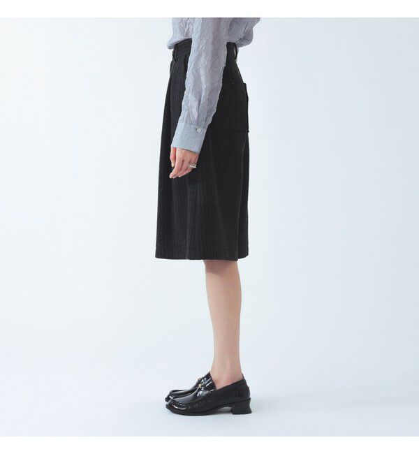 Ray BEAMS 「ストライプ ワイド ハーフ パンツ」|その他|