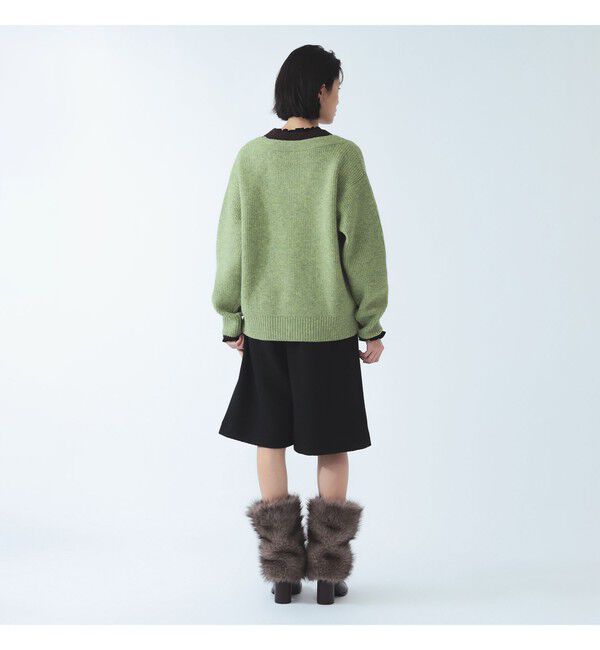 Ray BEAMS 「ストライプ ワイド ハーフ パンツ」|その他|