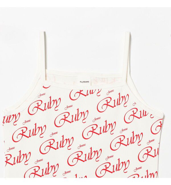 BEAMS SELECTION for WOMEN「JENNIE / Logo Camisole」|Tシャツ・カットソー|