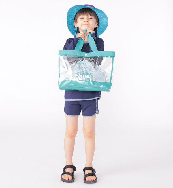 SHIPS KIDS「SHIPS KIDS:90～130cm / 無地 スイム ボクサー ショーツ」|ショーツ|