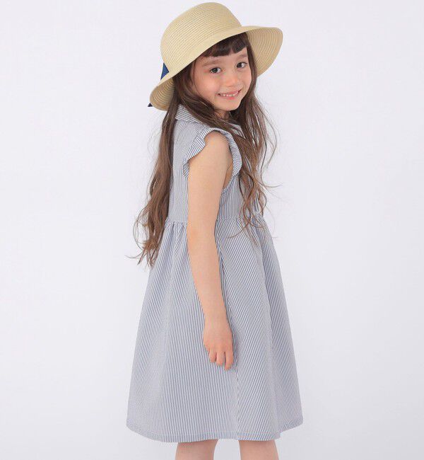 SHIPS KIDS「SHIPS KIDS:100～130cm /〈UVカット/吸水速乾〉ドライタッチ ワンピース」|ワンピース|