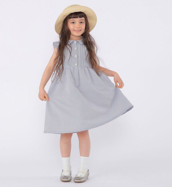 SHIPS KIDS「SHIPS KIDS:100～130cm /〈UVカット/吸水速乾〉ドライタッチ ワンピース」|ワンピース|